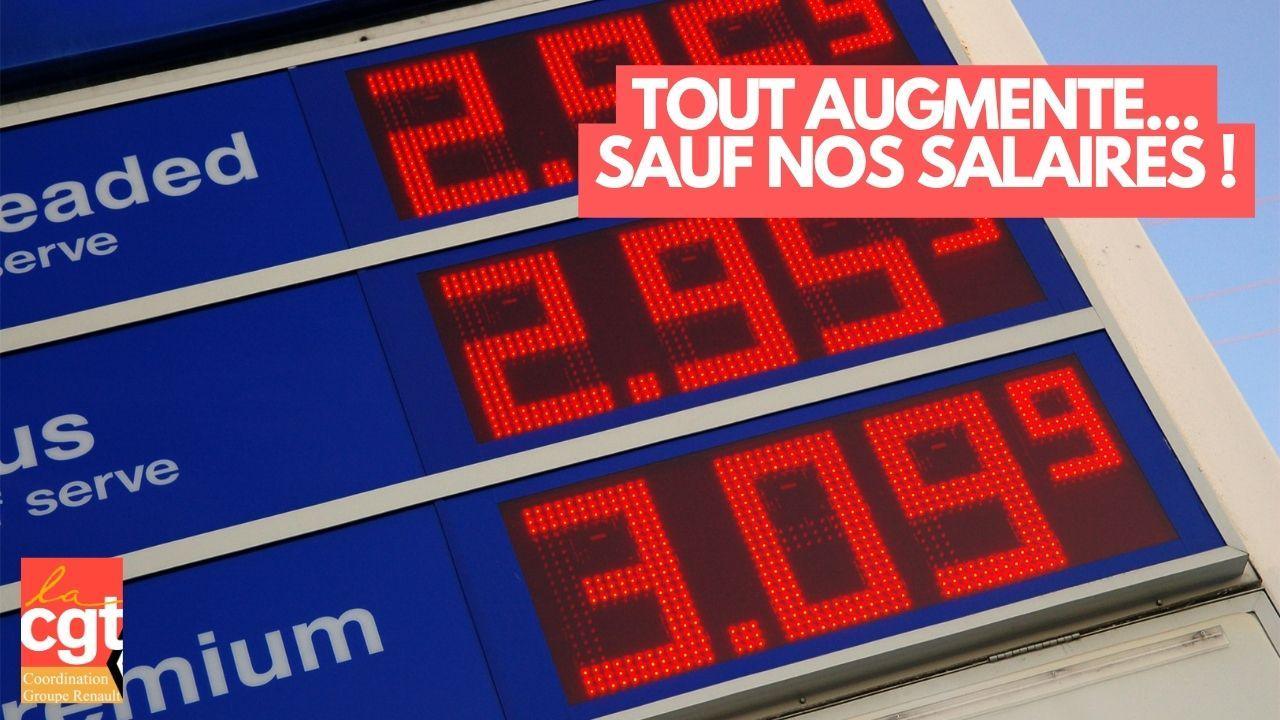 Pouvoir d'achat, carburant, salaires : les salariés attendent des réponses !