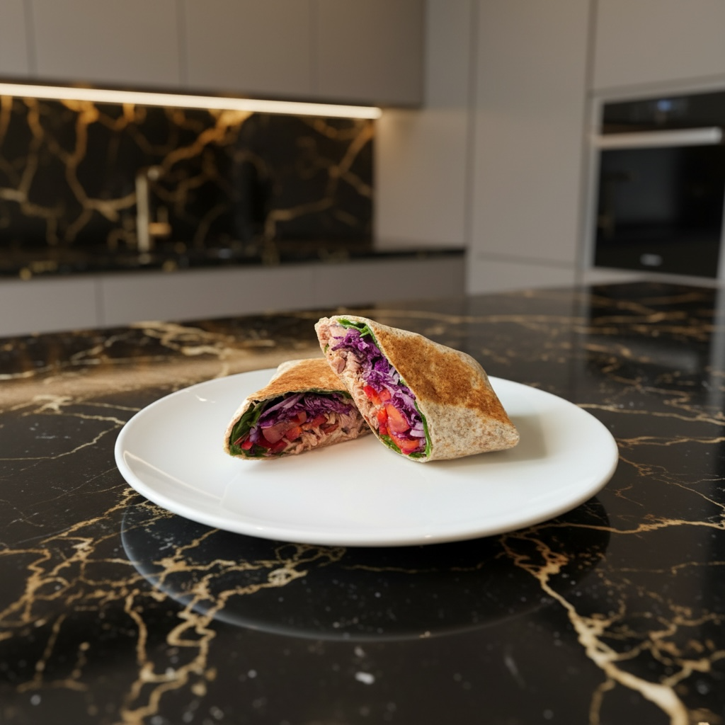 High Protein Tuna Crunch Wrap