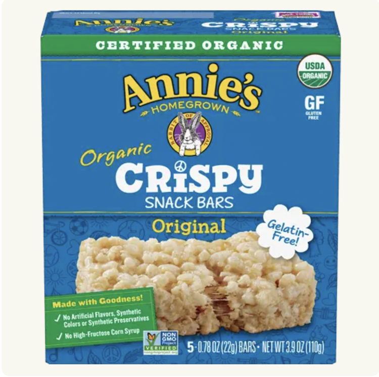 Annie's Crispy Rice Bars
