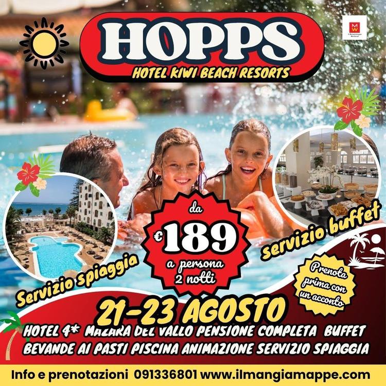 𝐇𝐎𝐓𝐄𝐋 𝐇𝐎𝐏𝐏𝐒 𝟒* 𝐀 𝐌𝐀𝐙𝐀𝐑𝐀 𝐃𝐄𝐋 𝐕𝐀𝐋𝐋𝐎 21-23/08/26