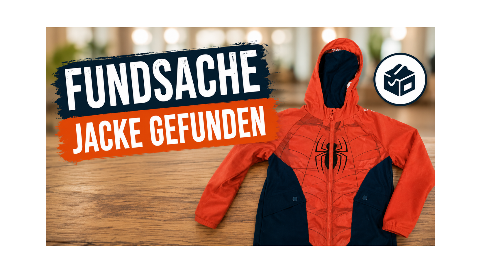 Ahnsen: Spiderman Jacke gefunden
