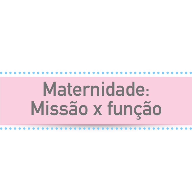 Maternidade: missão x função