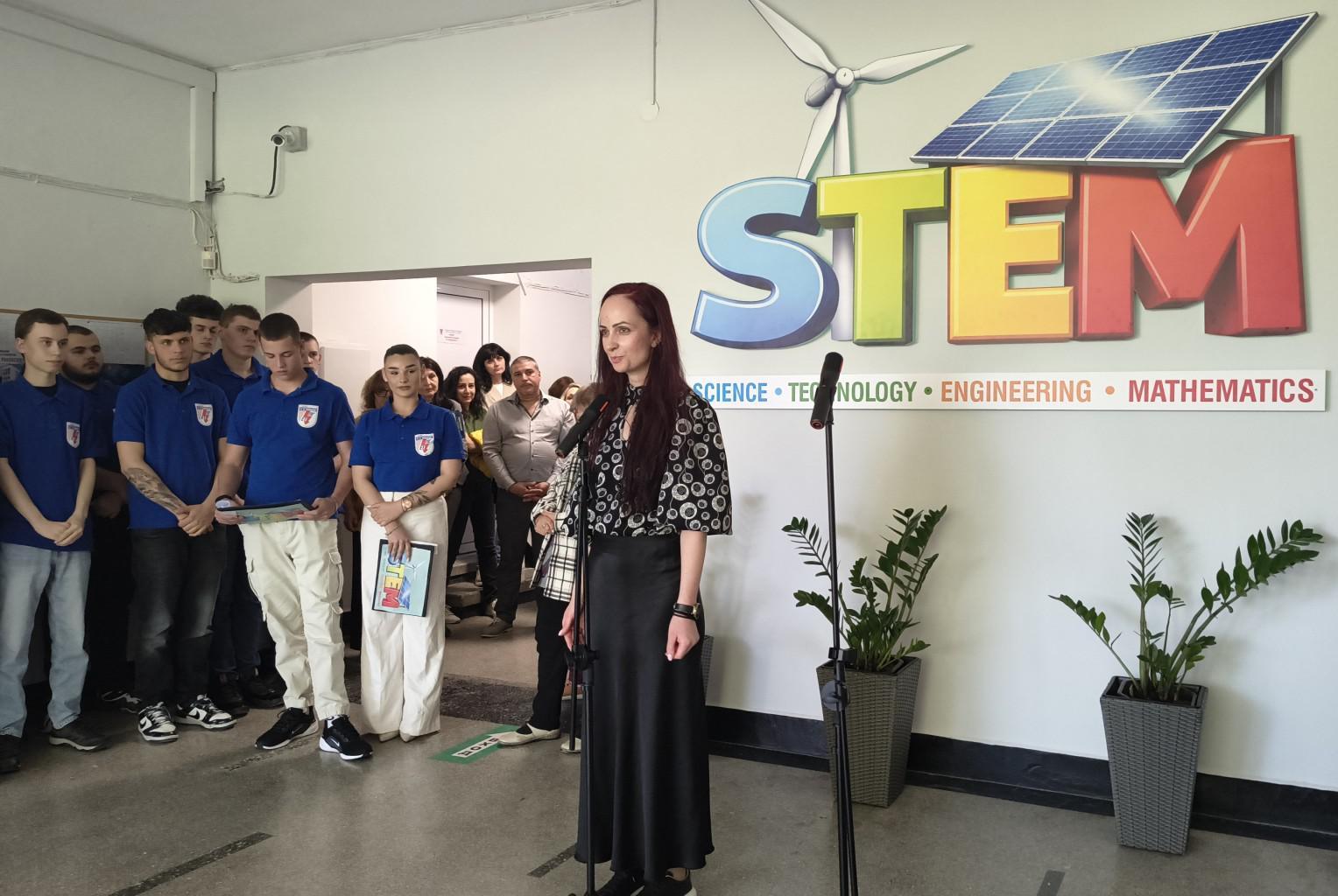 Нов STEM център бе открит в ПГЕТ „Г. С. Раковски“ в Стара Загора