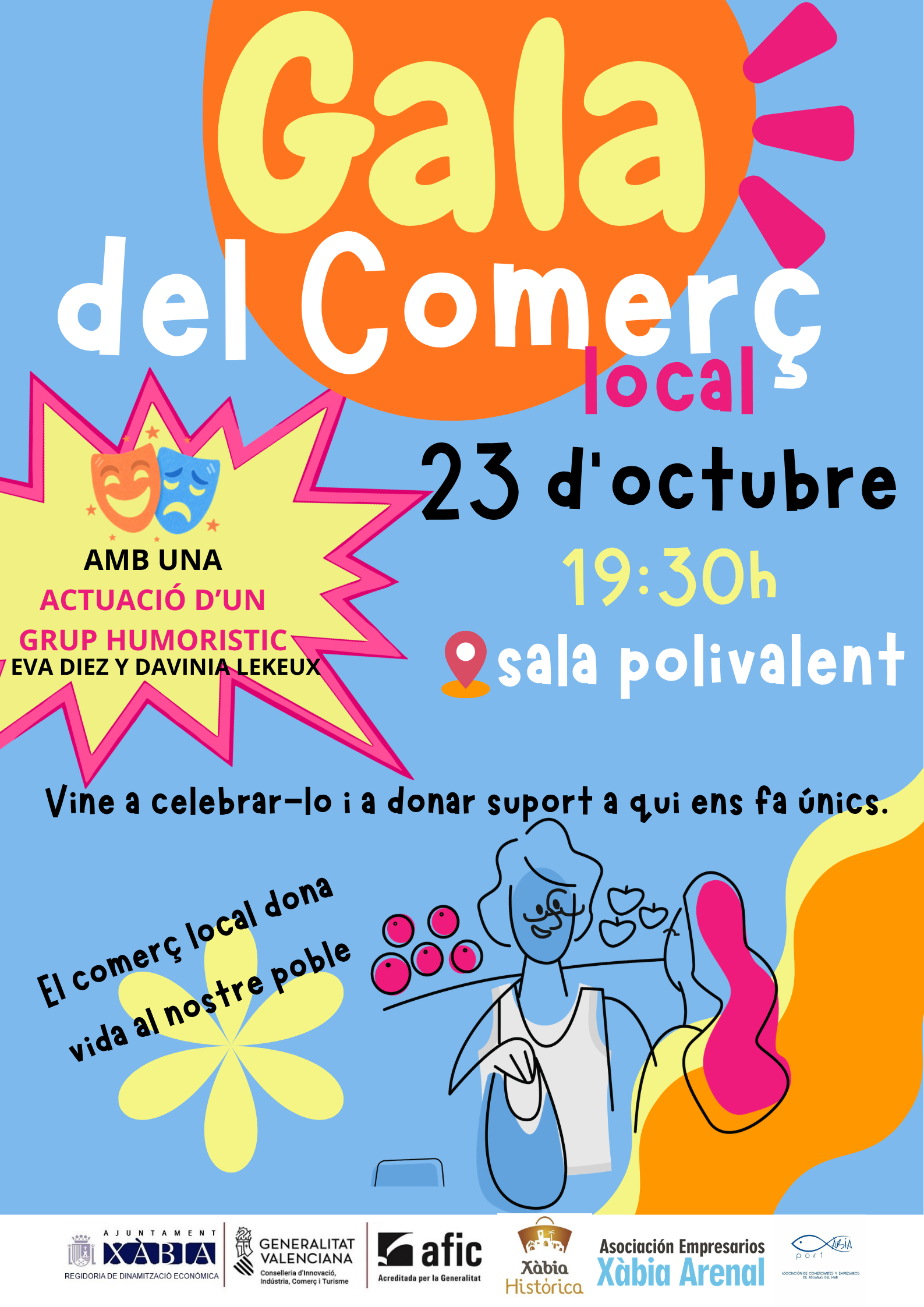 Esta noche Xàbia premia el talento y la trayectoria de su comercio local