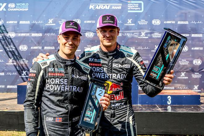 Kristoffersson Motorsport au départ de l’Euro RX