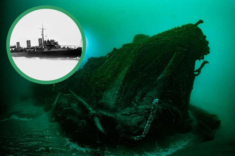 Wreck of HMS Tiger found in English Channel after 118 years