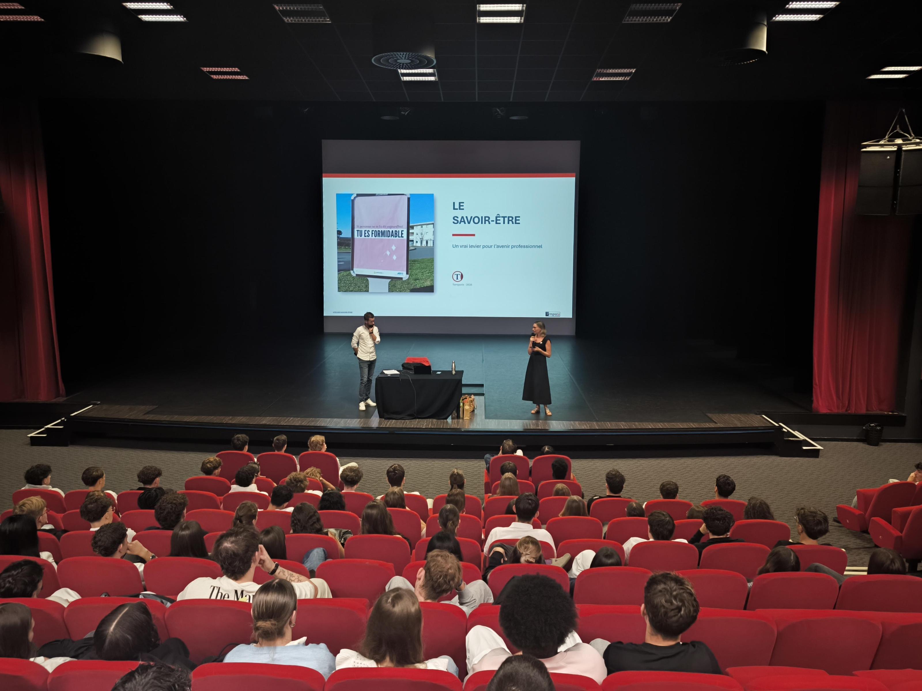 [CONFERENCE | BTS 1] L'importance du savoir-être en entreprise expliquée aux étudiants de 1ère année