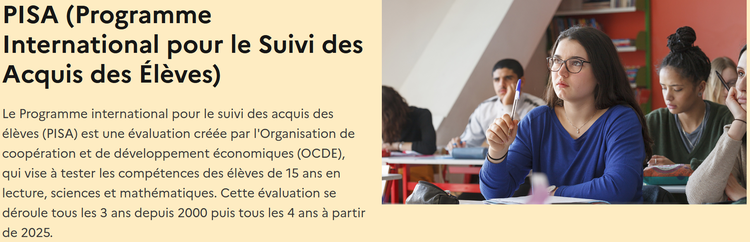 PISA 2025 : la lecture de la CFTC-EPR...