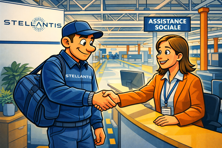 Calendrier des assistantes sociales et VITALI de avril