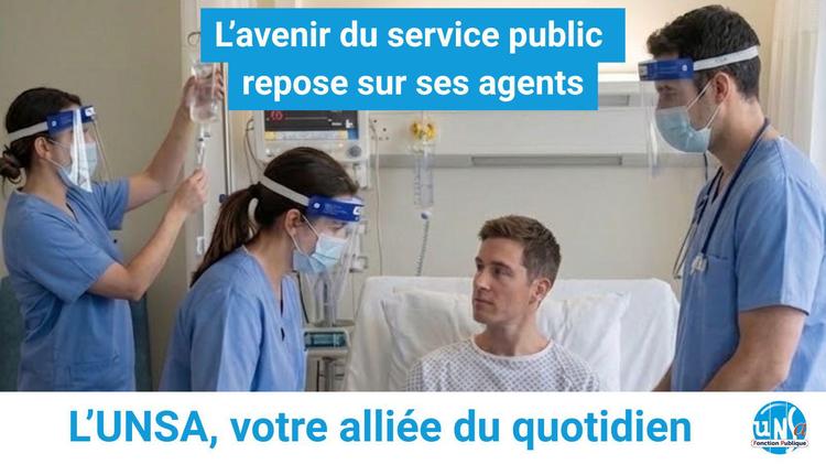 L'avenir du service public repose sur ses agents !