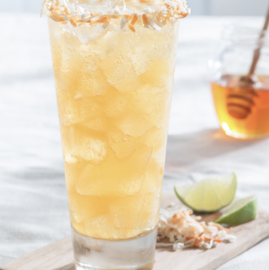 Honey Bee Coconut Lime Cooler