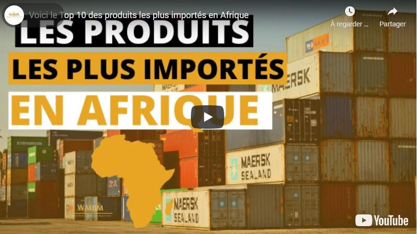 Voici le Top 10 des produits les plus importés en Afrique