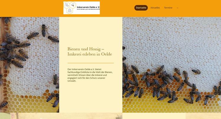 Alles rund um Bienen, Honig & Co.: Imkerverein Oelde mit neuer Website