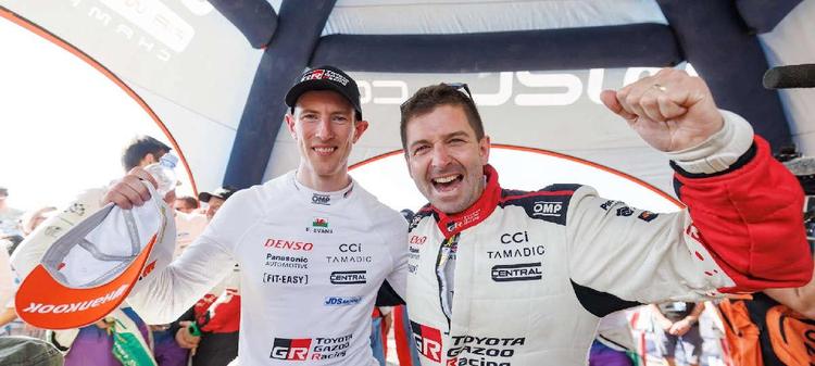 Elfyn Evans gana su primer título del WRC tras cinco subcampeonatos