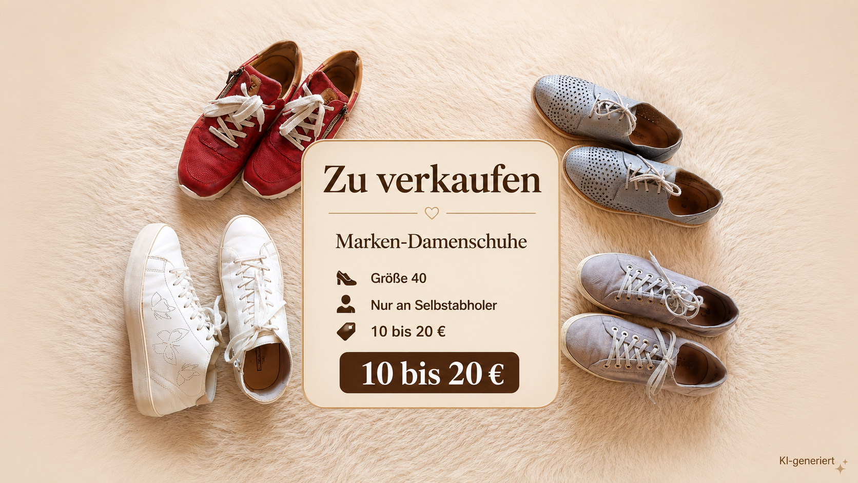 Damenschuhe zu verkaufen