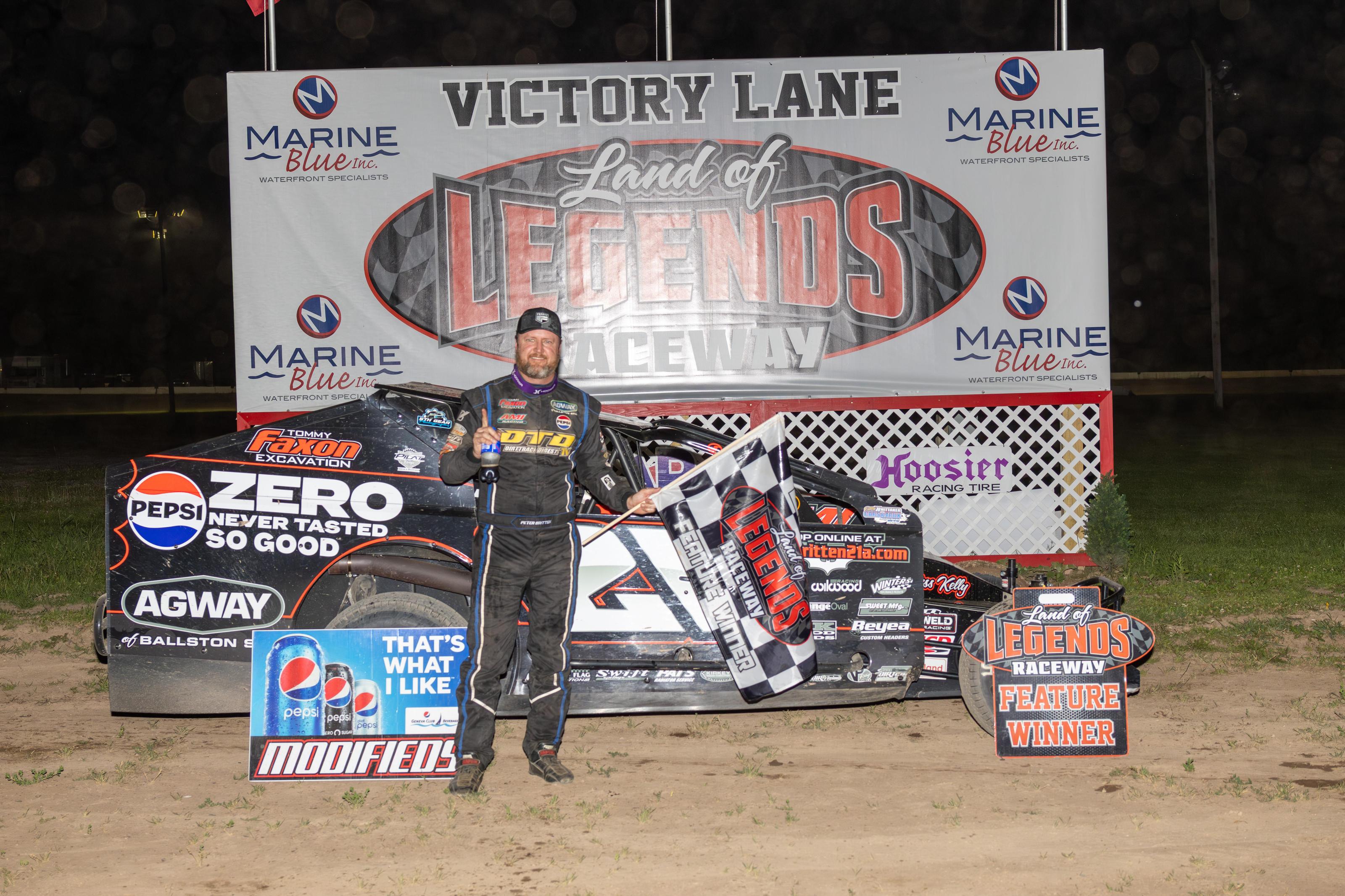 Britten Powers Pepsi Big-Block To 1st LOLR Win Of Season