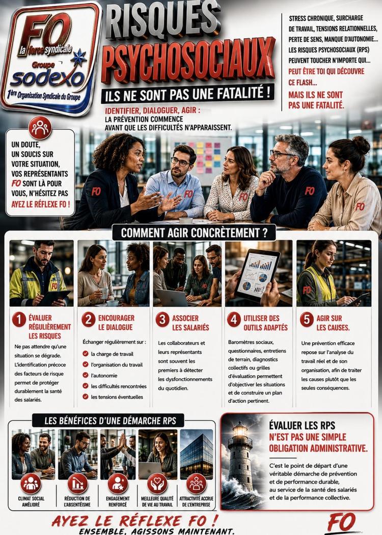Flash Risques Psychosociaux