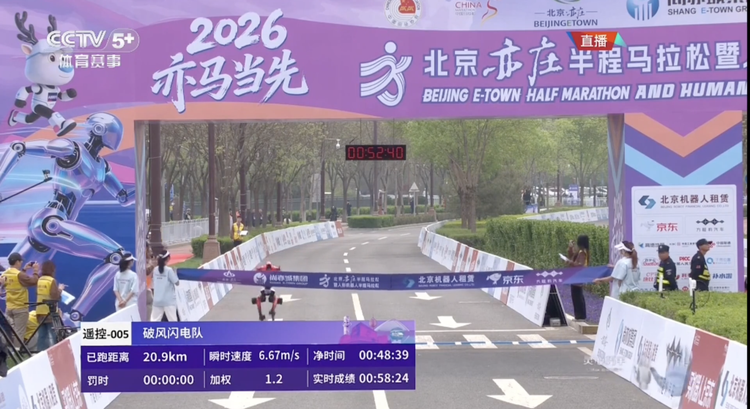 Un robot bat le record du monde humain du semi-marathon