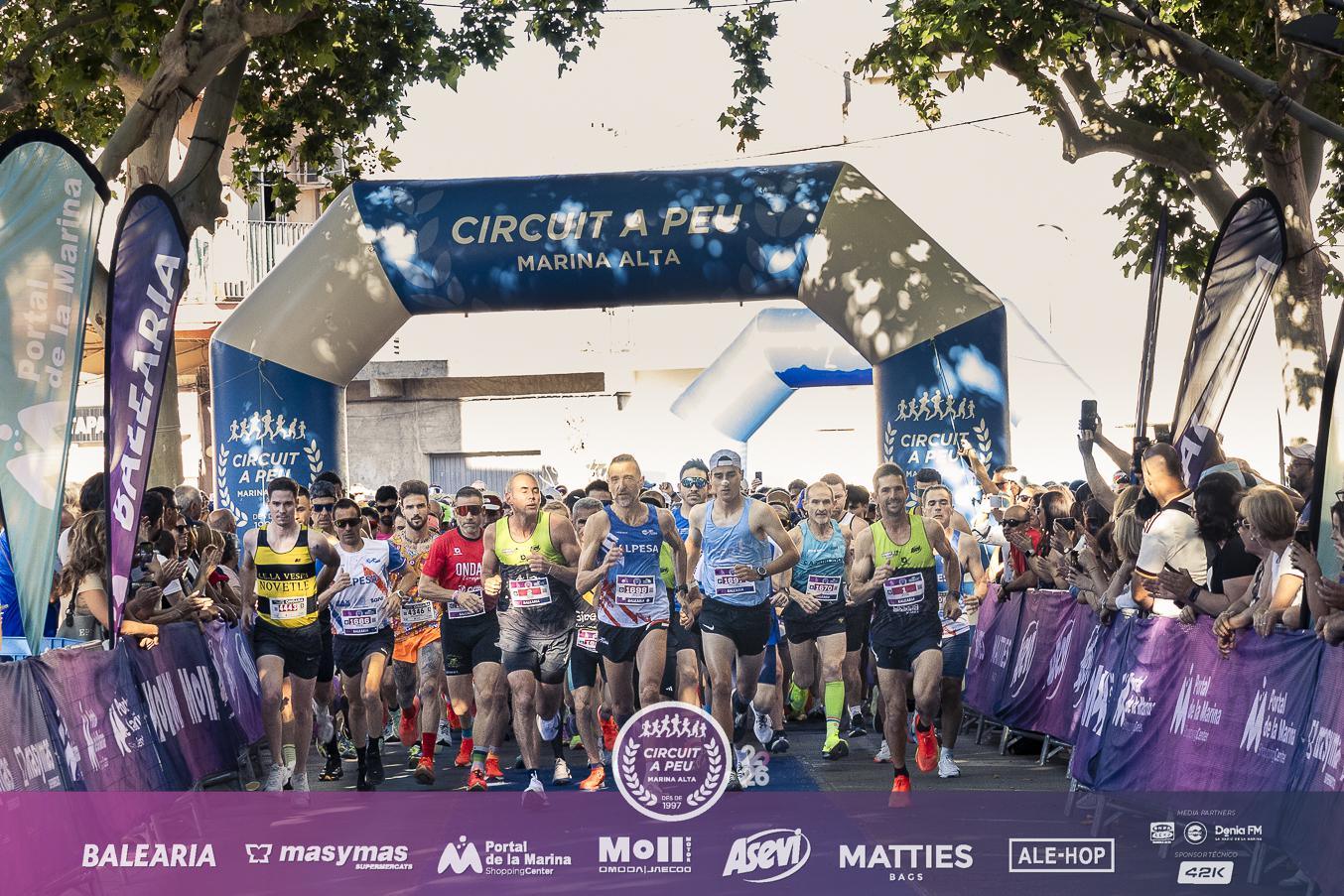 M. Isabel Ferrer i Fran López s’imposen en una multitudinària XXV Cursa Popular d’Ondara