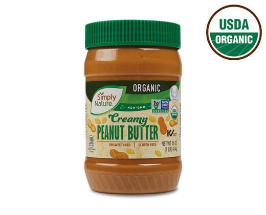 Simply Nature Organic Peanut Butter