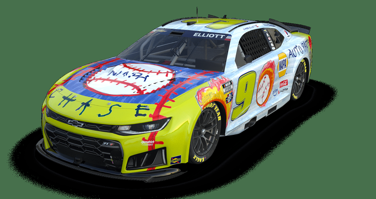 NASCAR › Chase Elliott defenderá su victoria con un coche solidario