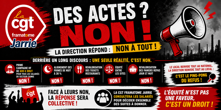 DES ACTES ? NON.
