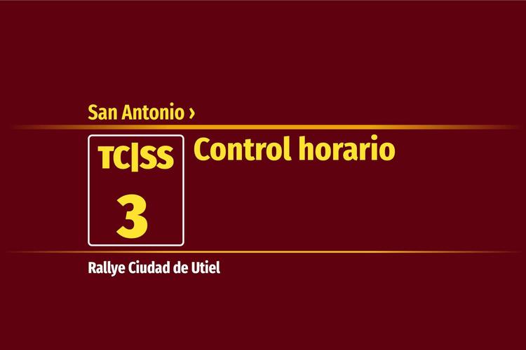 Tramo 3 &nbsp;›&nbsp; San Antonio | Control horario