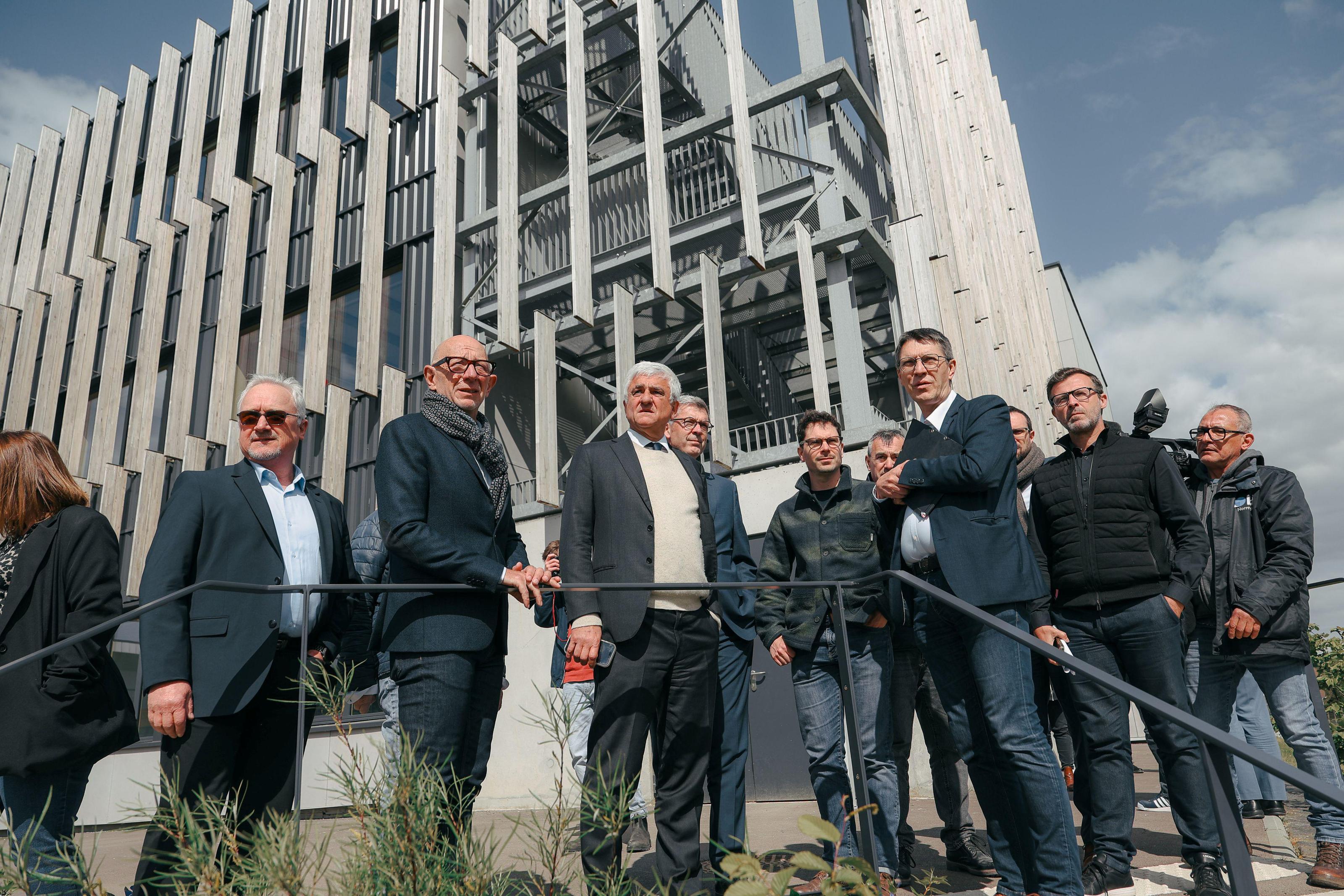 Bourg-Achard : le futur lycée du Roumois entre dans sa phase de reconstruction