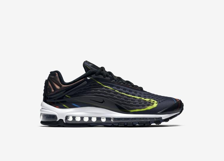 NIKE Air Max Deluxe Black Midnight Navy
