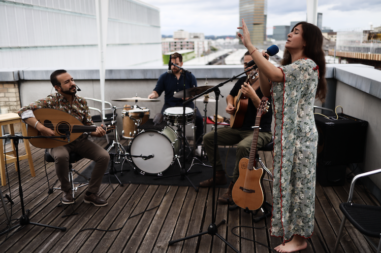 FRIDA – SSALAAT // DiscovrTV Zurich Rooftop Session