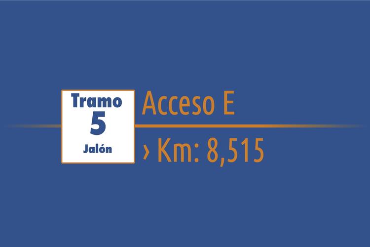 Tramo 5 › Jalón  › Acceso E