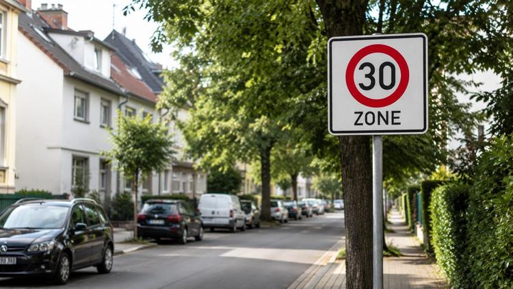 Main Echo: "Tempo-30-Zone auf der Oberschur in Krombach"