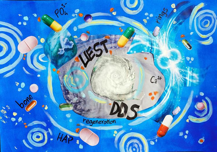 20. LIEST: Liesegang Structures e auto-organizzazione per biomateriali intelligenti