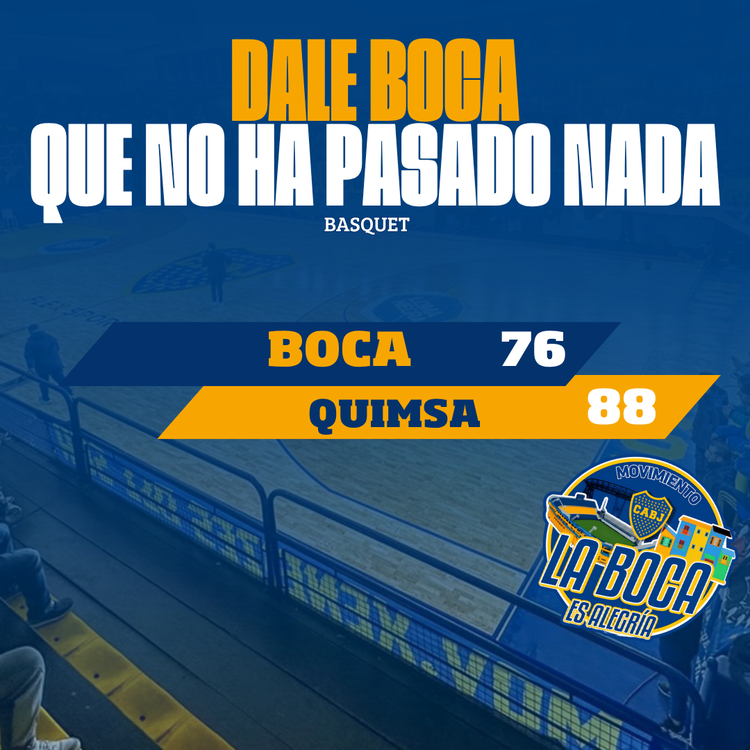Caída del Basquet en la primera semi
