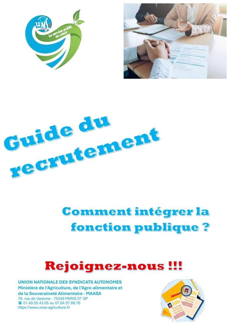 Le guide du recrutement