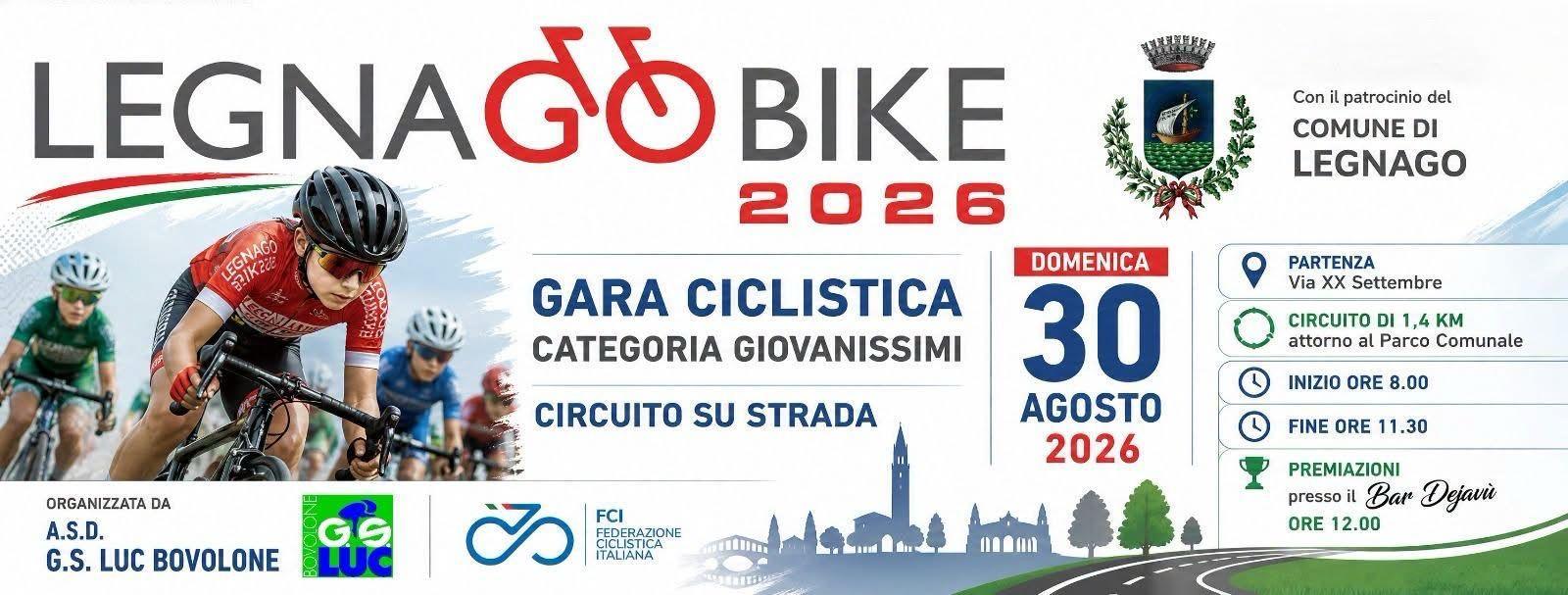 🚴‍♂️ Legnago Bike 2026 – Gara ciclistica categoria Giovanissimi