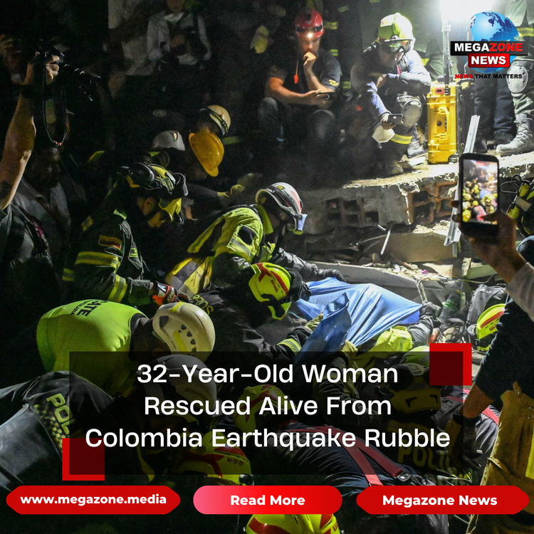 32-Year-Old Woman Rescued Alive From Colombia Earthquake Rubble