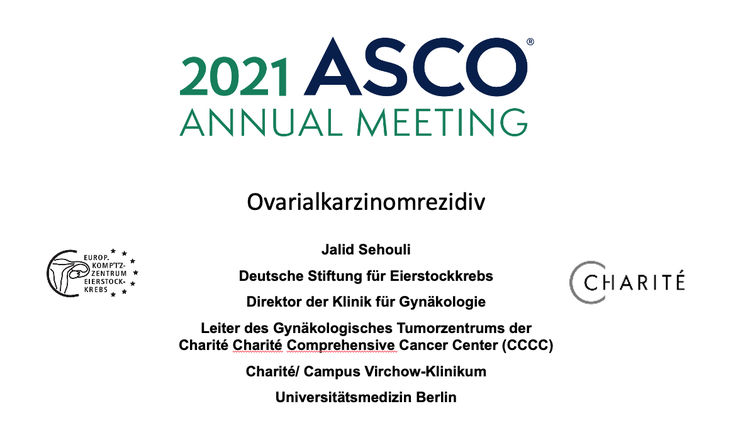 2021 ASCO - Annual Meeting - Ovarialkarzinomrezidiv