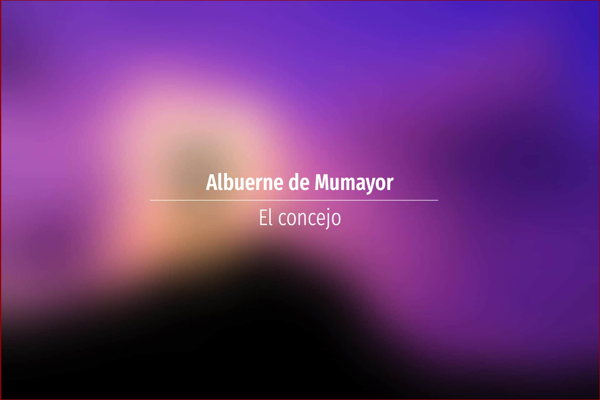 Albuerne de Mumayor