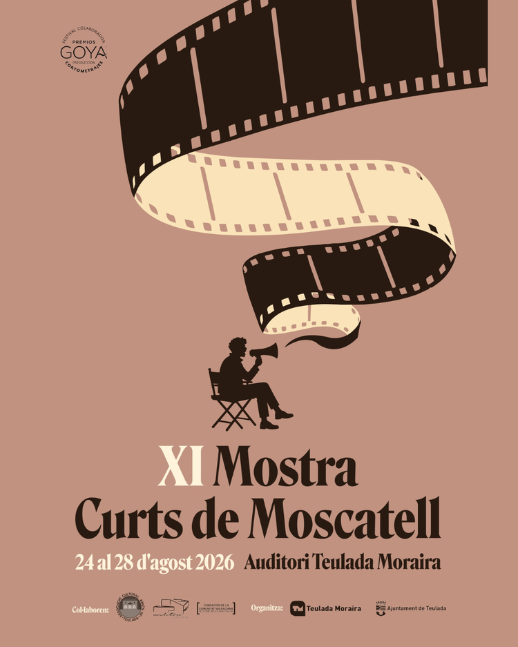 Más de mil cortometrajes competirán en la XI Mostra Curts de Moscatell de Teulada