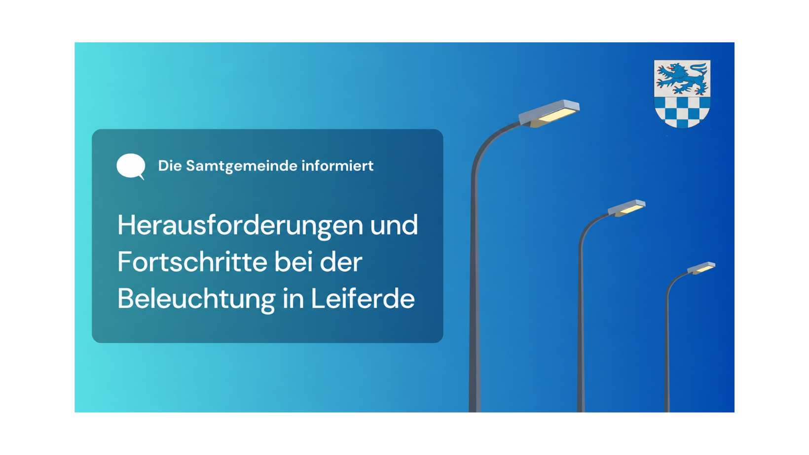 Gemeinde Leiferde: Herausforderungen und Fortschritte bei der Beleuchtung in Leiferde