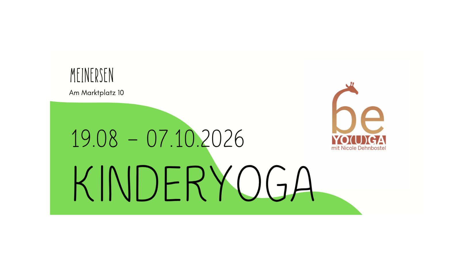 Kinderyoga - Neuer Kurs