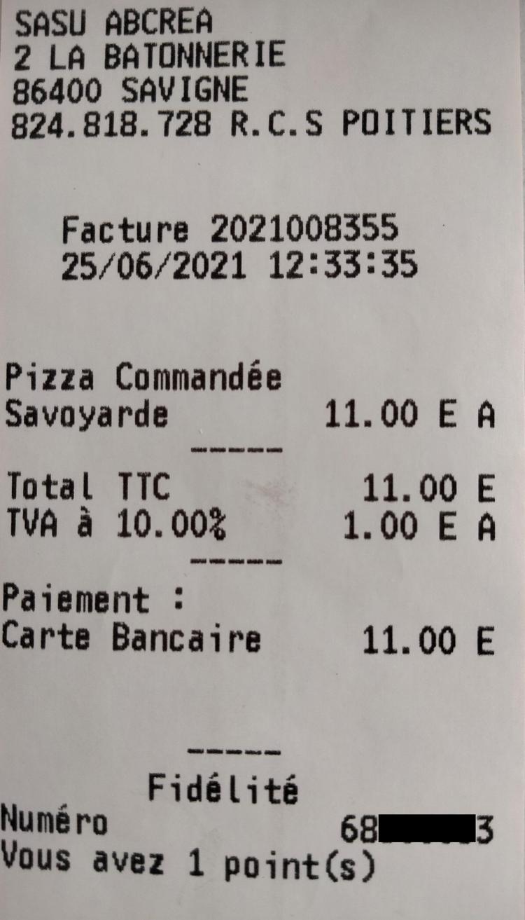 Je n'ai pas eu mon ticket de commande ? 