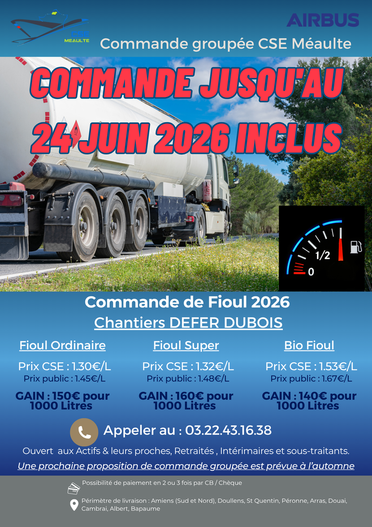 Commande Fioul