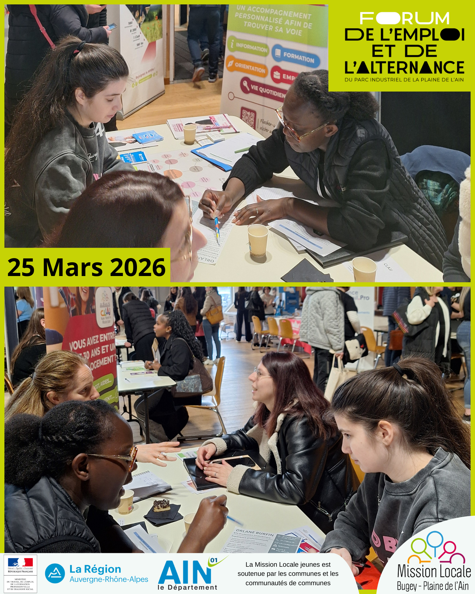 Forum de l'Emploi et de l'Alternance du PIPA - 25 Mars 2026