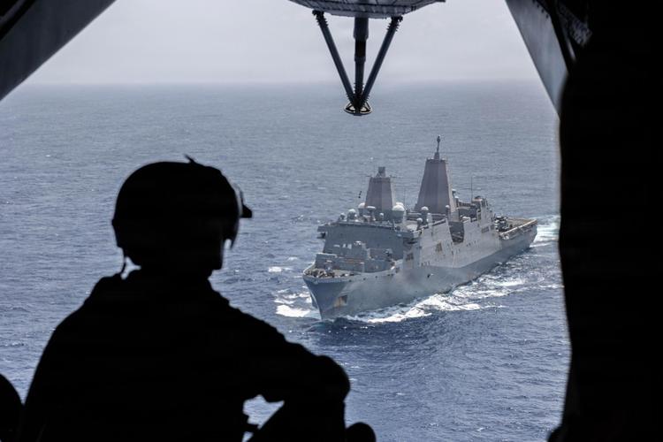 Warfighters in Action | USS Portland Supports Typhoon Relief Efforts