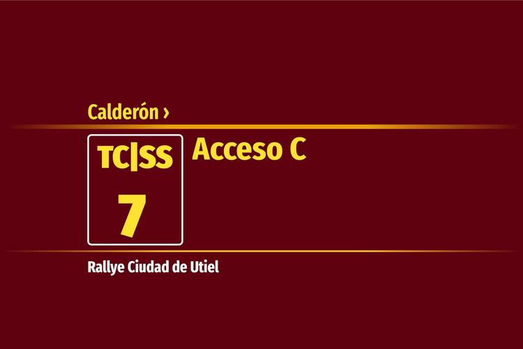 Tramo 7 &nbsp;›&nbsp; Calderón | Acceso C