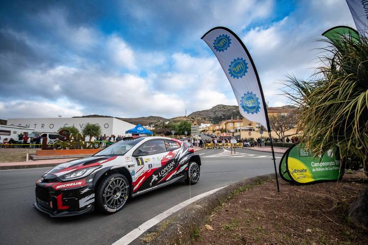 Luis Monzón repite victoria y asciende al segundo puesto del Campeonato bp de Rallyes de Asfalto