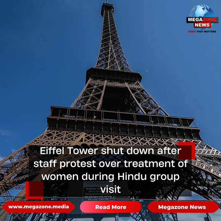 Eiffel Tower shut down after staff protest over treatment of women during Hindu group visit
