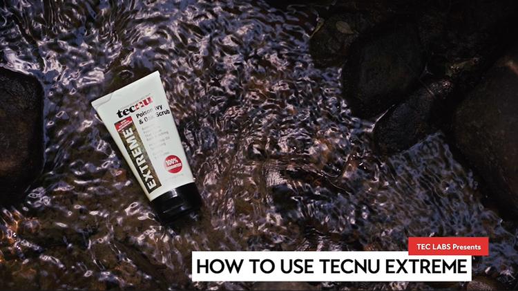 How to use Tecnu Extreme Poison Ivy Scrub